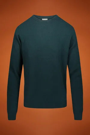 DOPPELGÄNGER Maglia uomo girocollo 100% cachemire regular fit