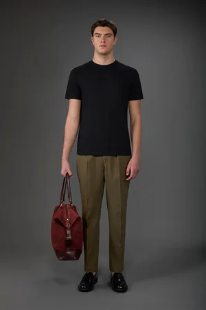 DOPPELGÄNGER T-shirt uomo manica corta in jersey 100% cotone