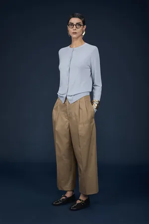 DOPPELGÄNGER Cardigan donna girocollo