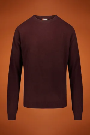 DOPPELGÄNGER Maglia uomo girocollo 100% cachemire regular fit