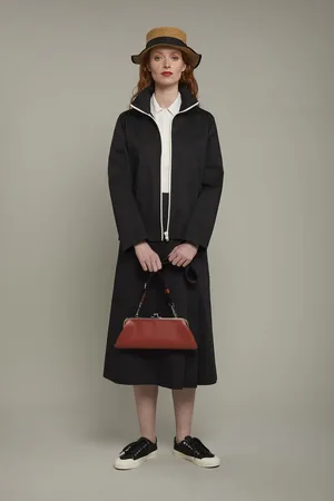 DOPPELGÄNGER Giubbino donna con zip regular fit