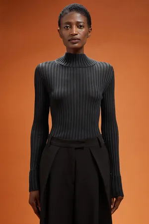 DOPPELGÄNGER Maglia donna a collo alto regular fit