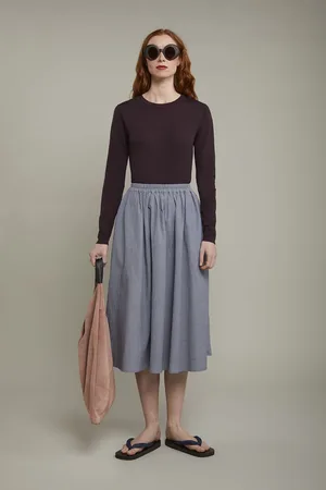 DOPPELGÄNGER Maglia donna girocollo tinta unita regular fit