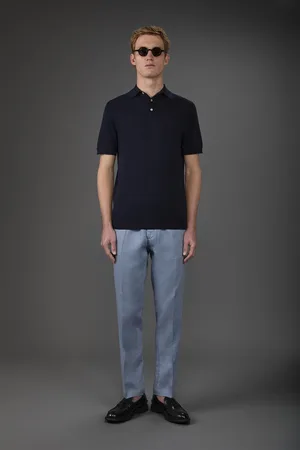 DOPPELGÄNGER Polo uomo in maglia maniche corte