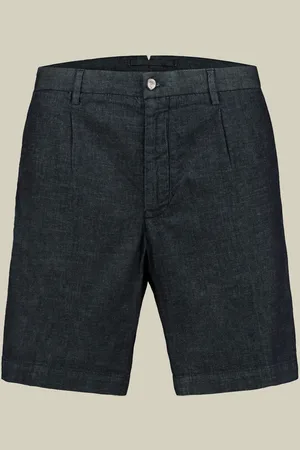 DOPPELGÄNGER Bermuda uomo tessuto chambray