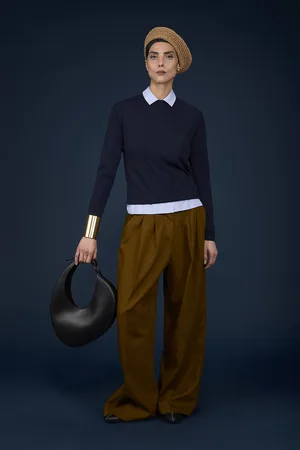 DOPPELGÄNGER Maglia donna manica lunga girocollo