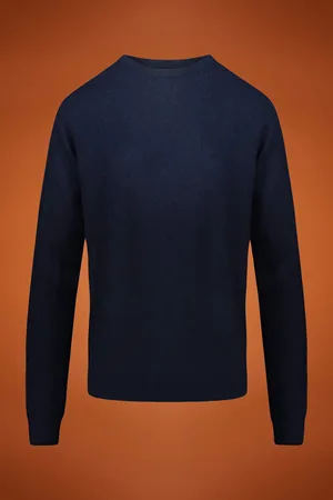 DOPPELGÄNGER Maglia uomo girocollo 100% cachemire regular fit