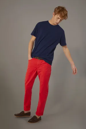 DOPPELGÄNGER Pantalone 5 tasche regular fit costruzione twill