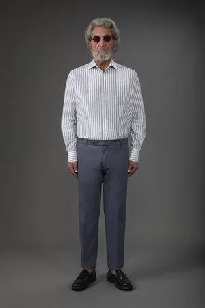 DOPPELGÄNGER Pantalone uomo chino classico regular fit