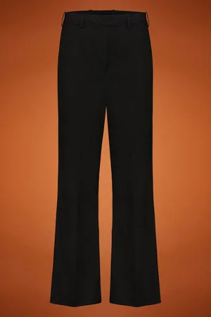 DOPPELGÄNGER Pantalone donna misto lana