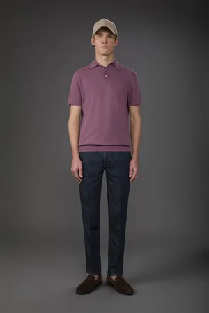 DOPPELGÄNGER Polo uomo in maglia maniche corte
