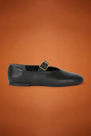 DOPPELGÄNGER Ballerina donna 100% vera pelle con suola in gomma