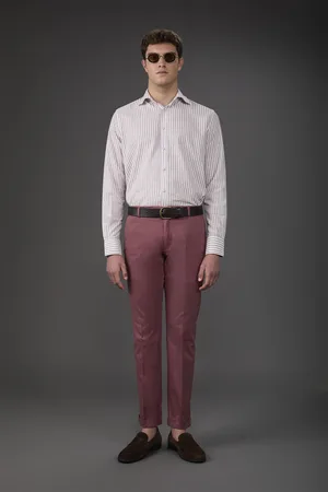 DOPPELGÄNGER Pantalone uomo chino classico regular fit