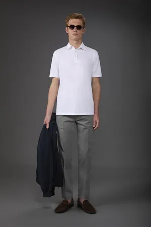 DOPPELGÄNGER Pantalone uomo 5 tasche costruzione twill