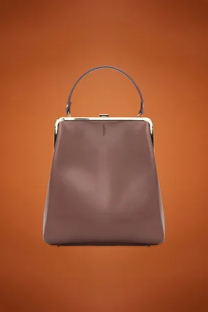 DOPPELGÄNGER Borsa donna grande in poliuretano