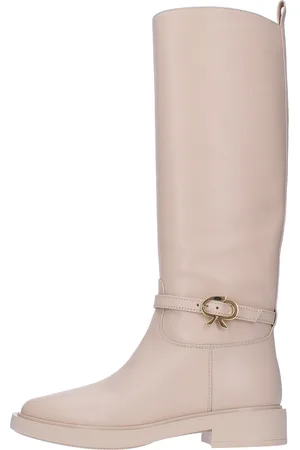 Gianvito Rossi Stivali Panna