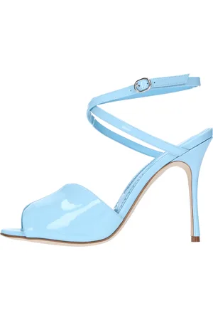 Manolo Blahnik Sandali Azzurro
