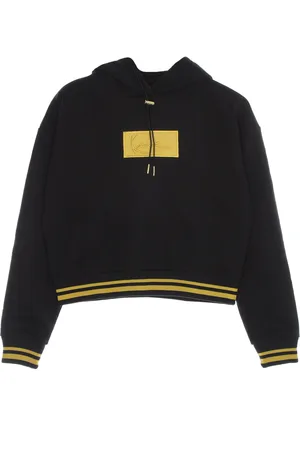 Karl Kani Felpa Cappuccio Donna Small Signature Box Short Hoodie