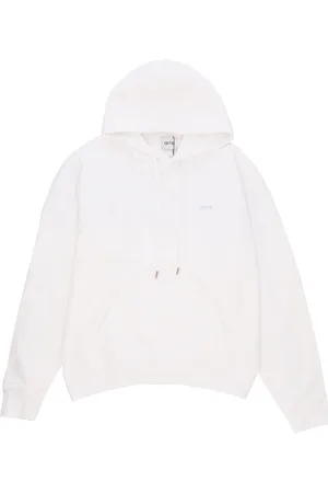 ARTE Felpa Leggera Cappuccio Uomo Hank Back Multi Runner Hoodie White