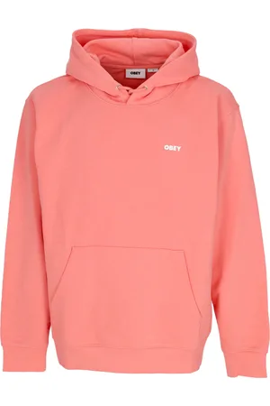 Obey Felpa Leggera Cappuccio Uomo Bold Hood Premium French Terry