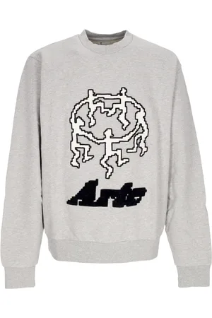 ARTE Felpa Leggera Girocollo Uomo Pixel Dancer Texture Emb Crewneck