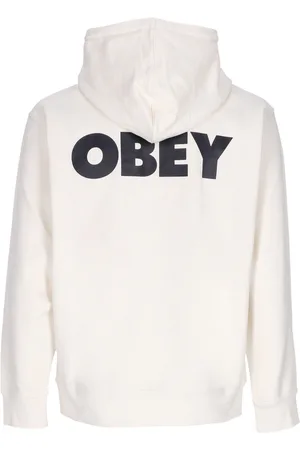 Obey Felpa Leggera Cappuccio Uomo Bold Hood Premium French Terry