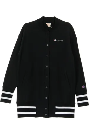 Champion Giubbotto Bomber Lungo Donna Gbomber Reverse Weave