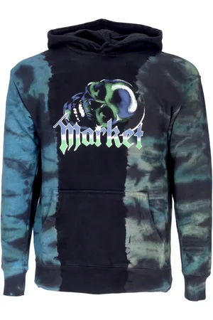 MARKET Felpa Cappuccio Uomo Killing the Game Glow In the Dark Hoodie