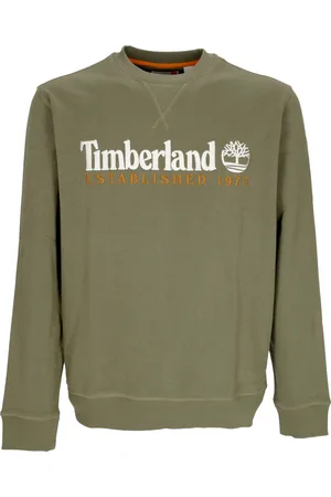 Timberland Felpa Leggera Girocollo Uomo Embroidery Logo Crew Neck