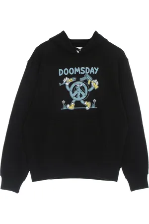 Doomsday Felpa Leggera Cappuccio Uomo Peace Warriors Hoodie