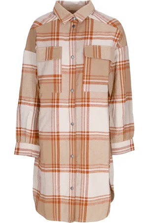Iriedaily Giacca Lunga Donna W Checky Shirt Jacket