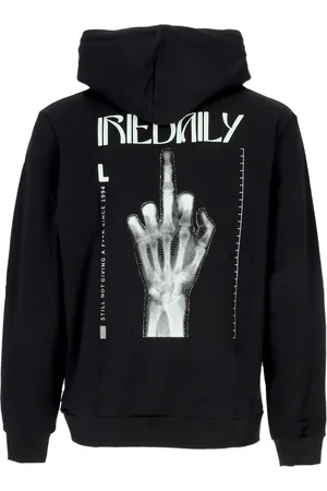 Iriedaily Felpa Cappuccio Uomo Rayfinger Hoodie
