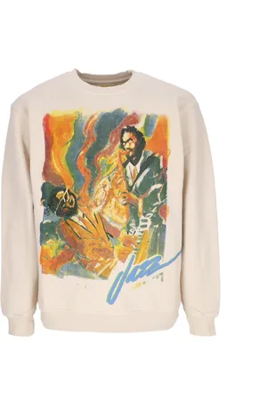 MARKET Felpa Girocollo Uomo Jazz Night Crewneck