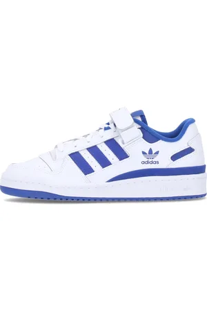 adidas Scarpa Bassa Uomo Forum Low Cloud White/cloud White/royal Blue