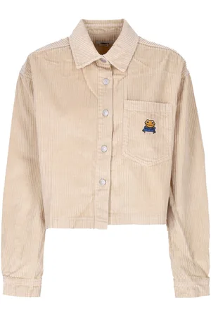 Obey Camicia Manica Lunga Cappuccio Donna Liam Cropped Shirt L/s
