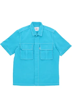 ARTE Camicia Manica Corta Uomo Peter Detail Pocket Twill Shirt
