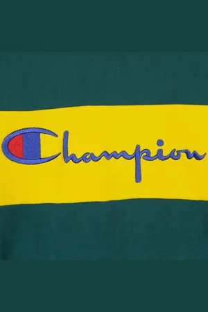 Champion Felpa Girocollo Uomo Colour Block Kangaroo Pocket Reverse Weave