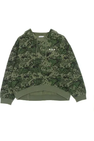 Huf Felpa Cappuccio Donna Contra Mockneck Po Hoodie