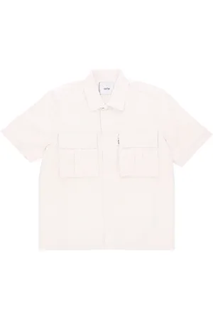 ARTE Camicia Manica Corta Uomo Peter Detail Pocket Twill Shirt