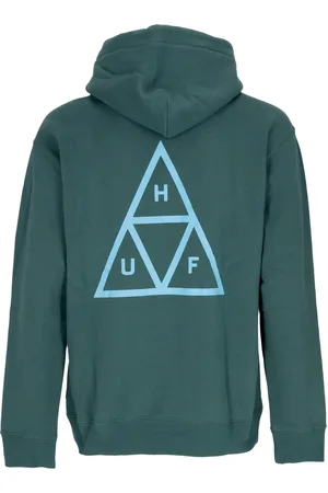 Huf Felpa Cappuccio Uomo Set Triple Triangle Po Hoodie