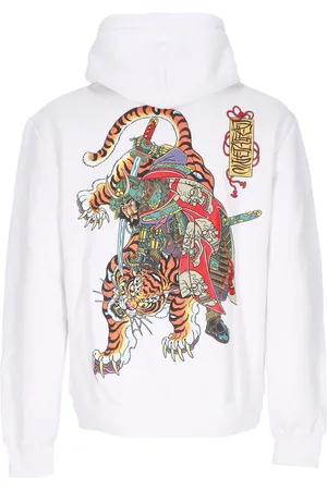 DOLLY NOIRE Felpa Cappuccio Uomo Tiger and Soldier Hoodie