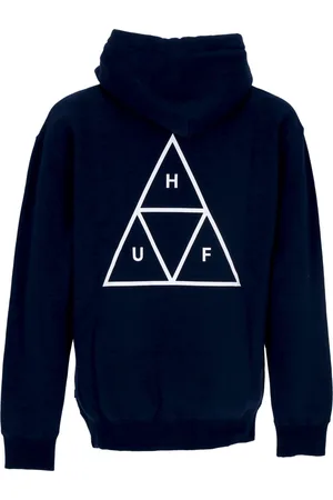 Huf Felpa Cappuccio Uomo Set Triple Triangle Po Hoodie