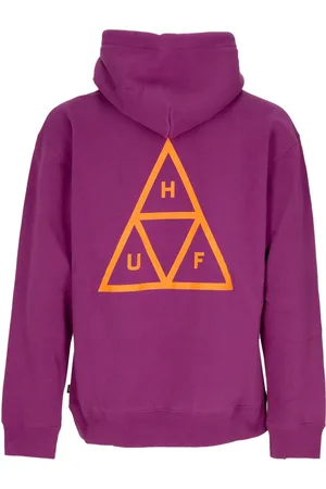 Huf Felpa Cappuccio Uomo Set Triple Triangle Po Hoodie