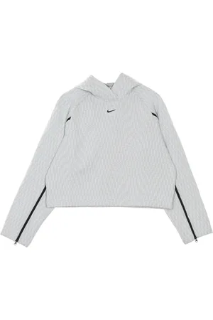 Nike Felpa Leggera Cappuccio Donna W Sportswear Tech Pack Hoodie All Over Jacquard