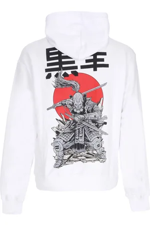DOLLY NOIRE Felpa Leggera Cappuccio Uomo Miyamoto Musashi Hoodie