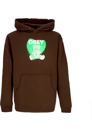 Obey Felpa Cappuccio Donna W Love Hurts 2 Basic Hooded Fleece
