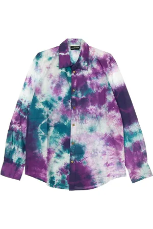 MAUNA KEA Camicia Manica Lunga Uomo Tie Dye Shirt