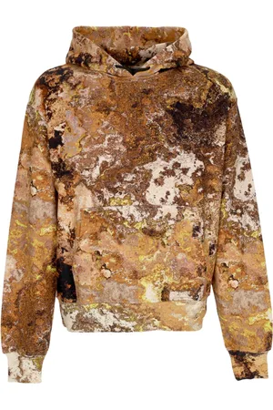 DOLLY NOIRE Felpa Leggera Cappuccio Uomo Desert Chemical Hoodie