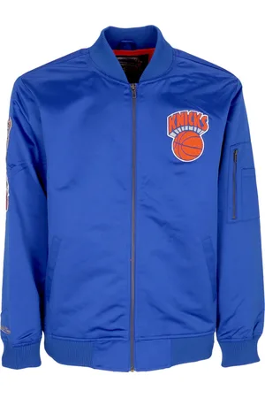 Mitchell & Ness Giubbotto Bomber Uomo Nba Lightweight Satin Bomber Neykni