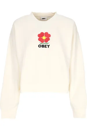 Obey Felpa Girocollo Donna W Amelia Crew Fleece